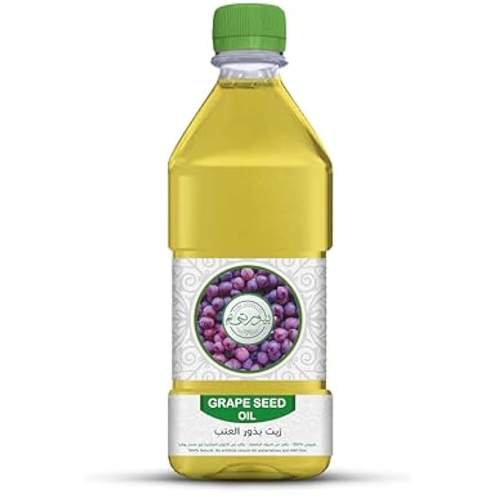 Purity-  - Grape Seed Oil, Cold Pressed, 100% Pure & Natural, Lightweight Moisturizer for Skin and Hair, 1 L